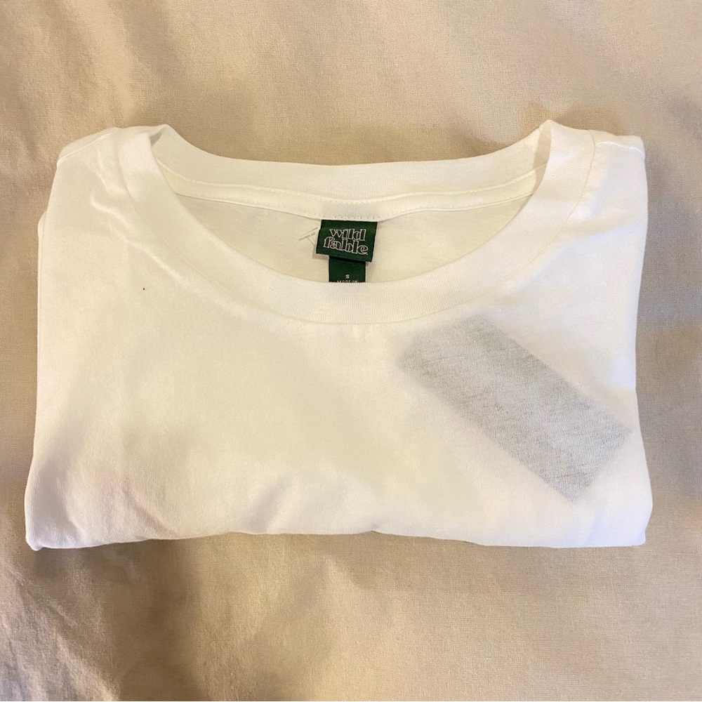 Wild Fable Oversized White Tshirt